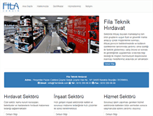 Tablet Screenshot of filateknik.com